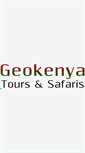 Mobile Screenshot of geokenyasafaris.com